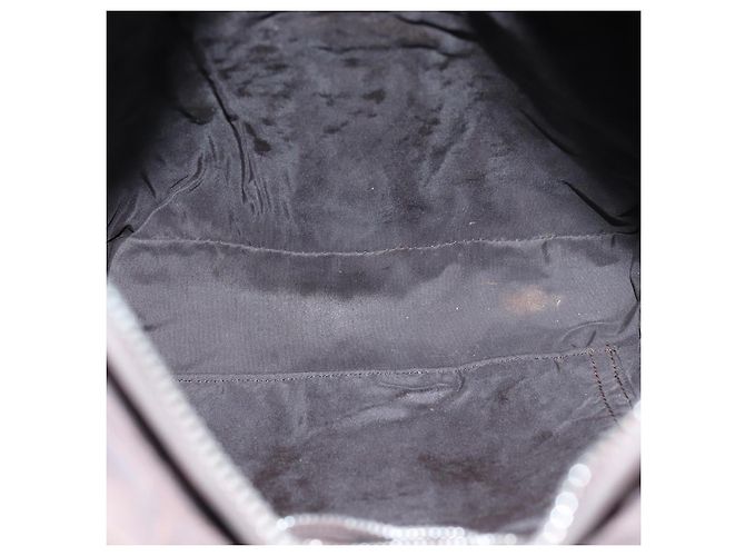 Hermès HERMES Acapulco Bandouliere MM Borsa a tracolla Nylon Marrone Auth bs13850 - vista 11