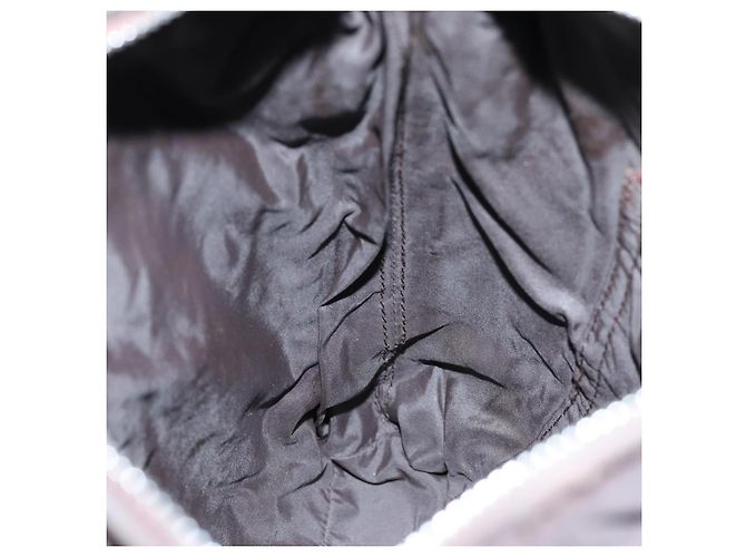 Hermès HERMES Acapulco Bandouliere MM Borsa a tracolla Nylon Marrone Auth bs13850 - vista 17