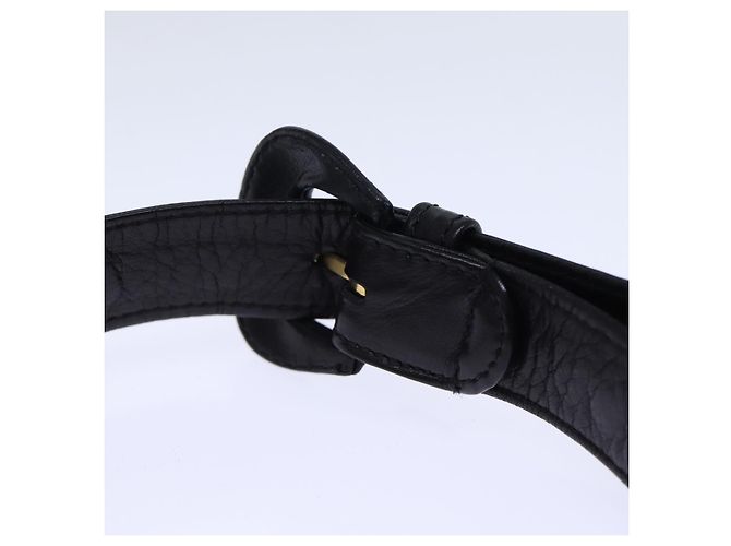 CHANEL Marsupio Matelasse Turn Lock Pelle Nera CC Auth bs13970 Nero - vista 8