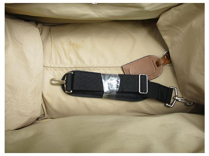 Lancel Borsone da viaggio trolley nero, unisex. - vista 3