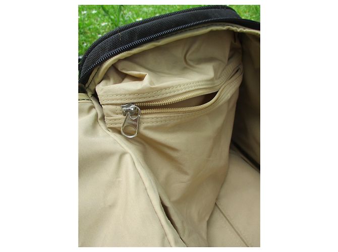Lancel Borsone da viaggio trolley nero, unisex. - vista 5