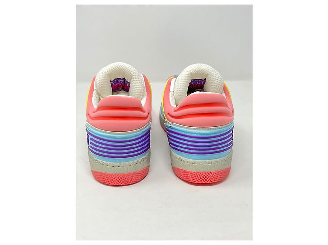 Sneakers Gucci in pelle multicolore - vista 8
