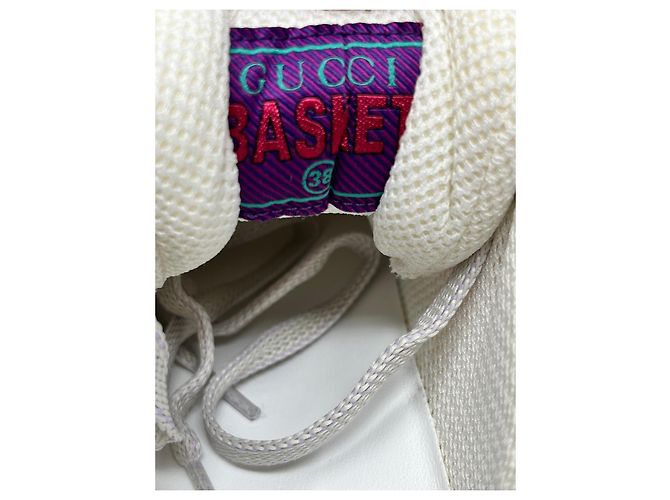 Sneakers Gucci in pelle multicolore - vista 9