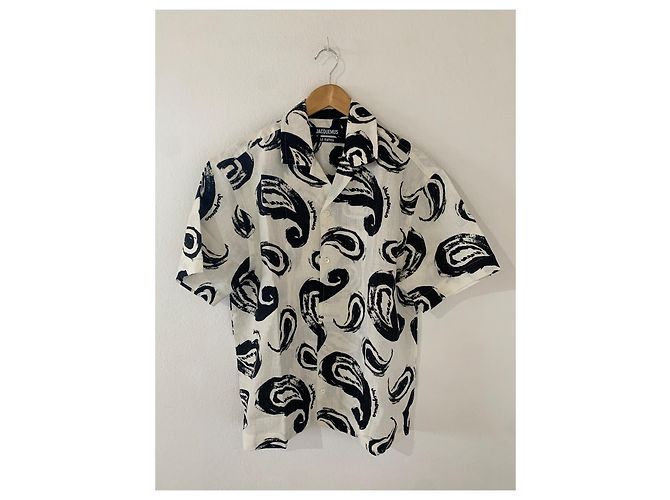Jacquemus Linen T-Shirt White - view 2