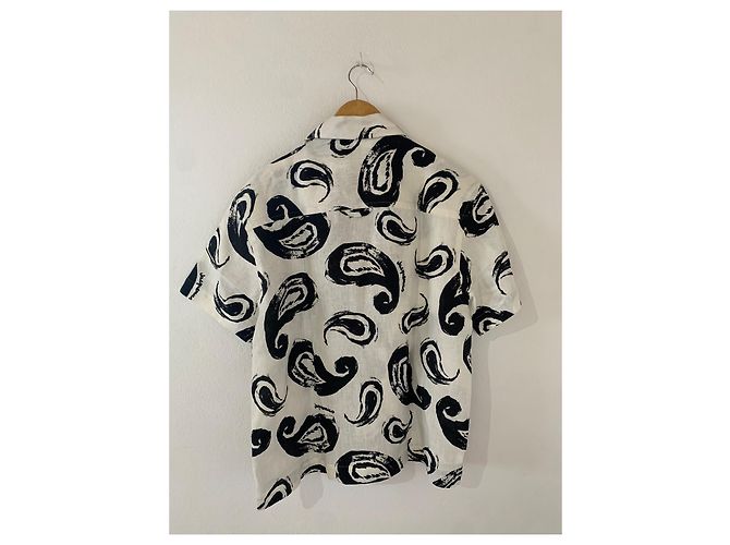 Jacquemus Linen T-Shirt White - view 5
