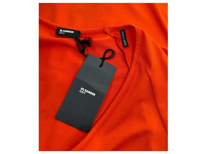 Camiseta Jil Sander Navy naranja - vista 3