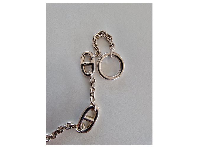 Hermès Collar largo FARANDOLE 160 cm Plata - vista 6