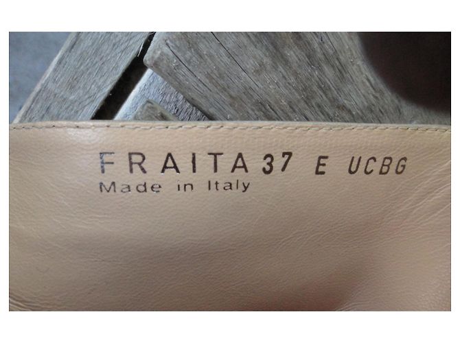 Botines Bally Fraita de piel beige - vista 7