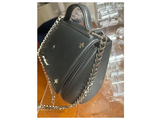 Borsa a mano Givenchy Pandora Box in pelle nera Nero - vista 3