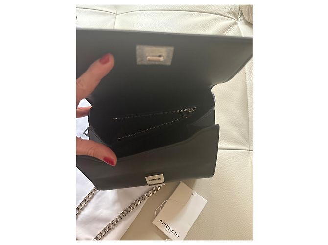 Borsa a mano Givenchy Pandora Box in pelle nera Nero - vista 6