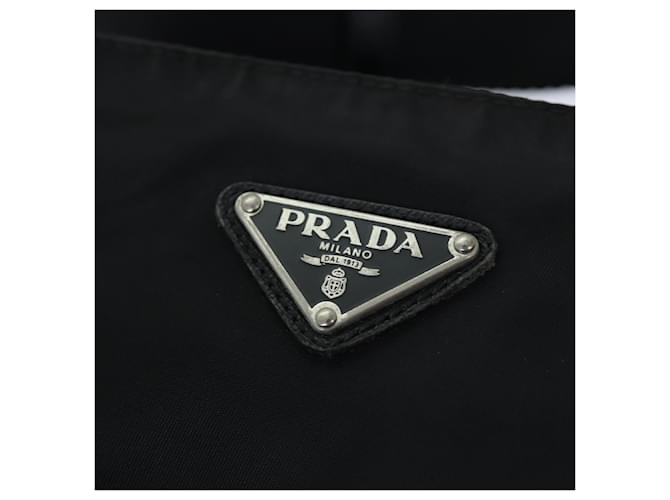 PRADA Borsa a Tracolla Nylon Nera Auth 72842 Nero - vista 17