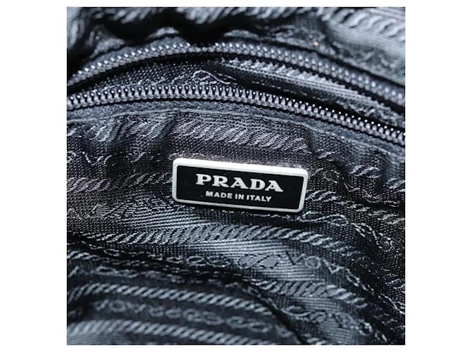 PRADA Borsa a Tracolla Nylon Nera Auth 72842 Nero - vista 18
