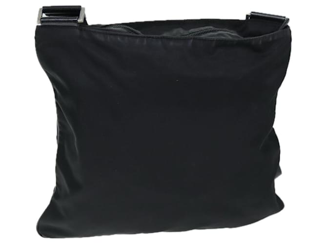 PRADA Borsa a Tracolla Nylon Nera Auth 72842 Nero - vista 2