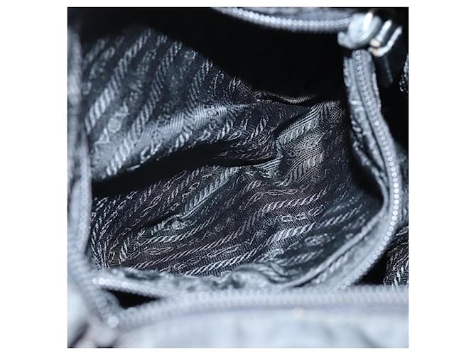 PRADA Borsa a Tracolla Nylon Nera Auth 72842 Nero - vista 21