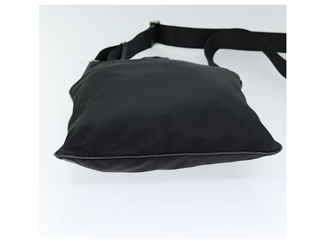 PRADA Borsa a Tracolla Nylon Nera Auth 72842 Nero - vista 5