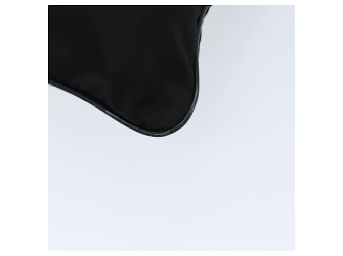 PRADA Borsa a Tracolla Nylon Nera Auth 72842 Nero - vista 9