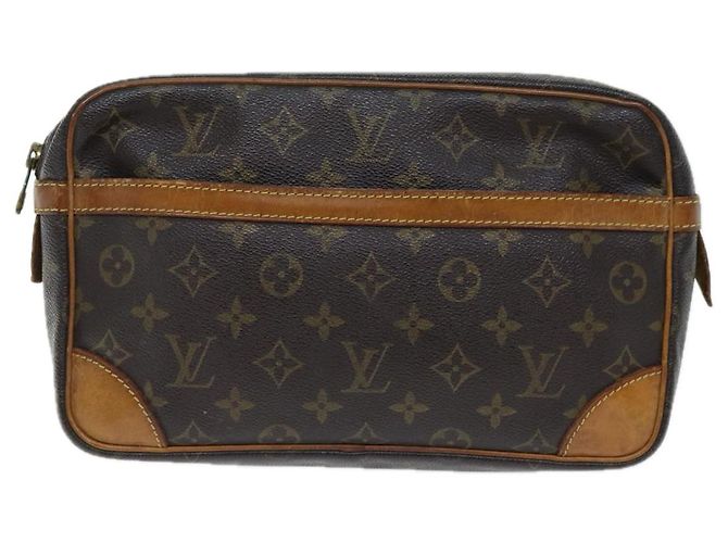LOUIS VUITTON Monogramma Compiegne 28 Pochette M51845 LV Auth 73420 Monograma - vista 13
