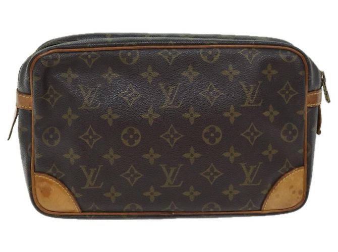 LOUIS VUITTON Monogramma Compiegne 28 Pochette M51845 LV Auth 73420 Monograma - vista 2