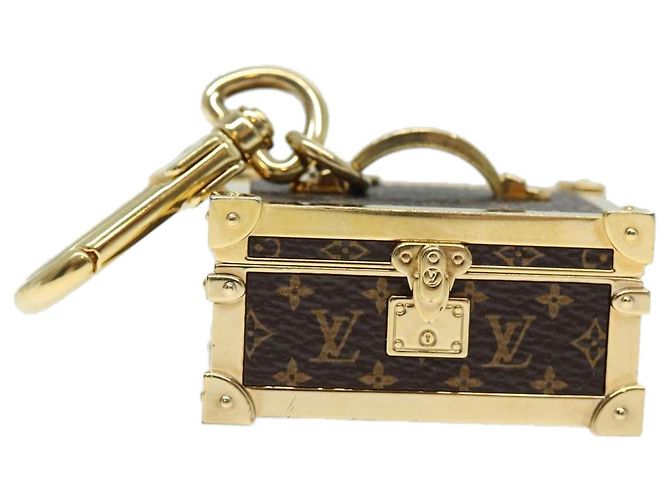 Portachiavi LOUIS VUITTON con monogramma per baule LV Auth 72162A - vista 13