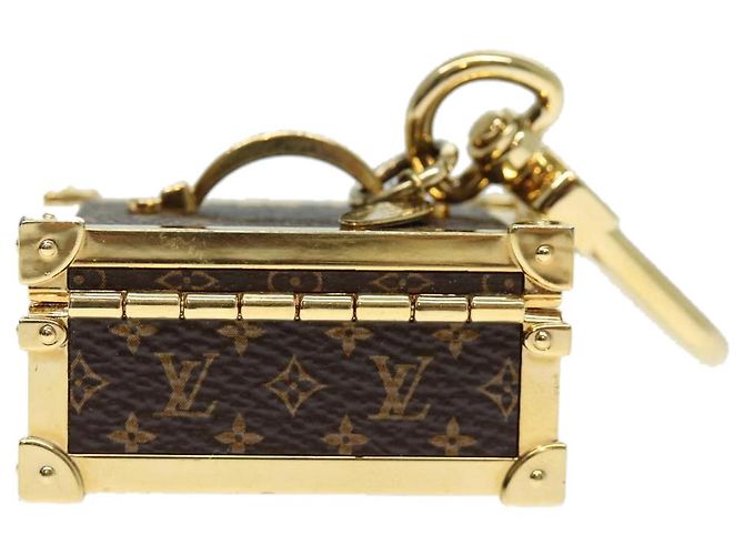 Portachiavi LOUIS VUITTON con monogramma per baule LV Auth 72162A - vista 2