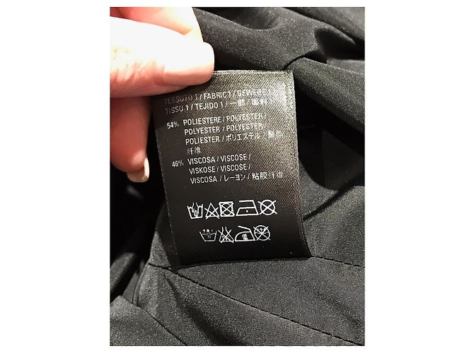 BALENCIAGA Jacken T.FR 36 Polyester Schwarz - Ansicht 4