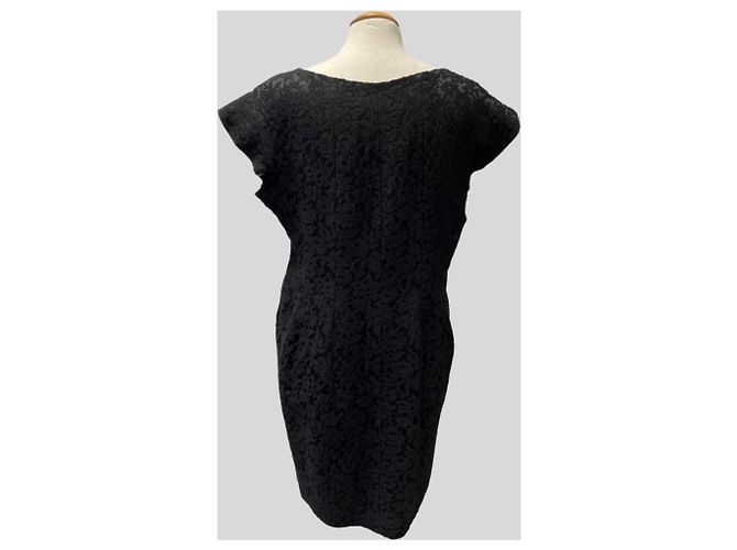 Carolina Herrera Schwarzes Kleid - vue 4