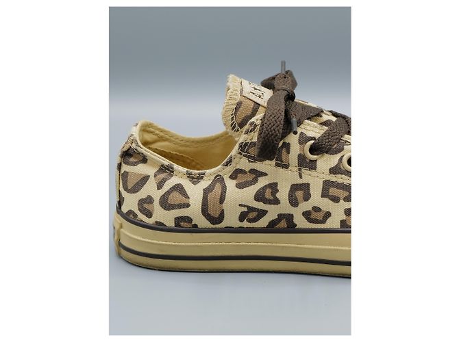 Converse Sportschuhe mit Animal-Print Beige - Ansicht 2