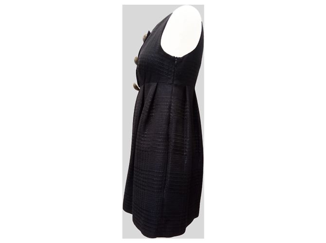 Abito senza maniche blu navy Moschino - vista 3