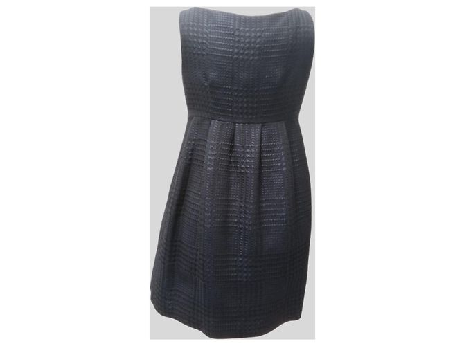 Abito senza maniche blu navy Moschino - vista 4