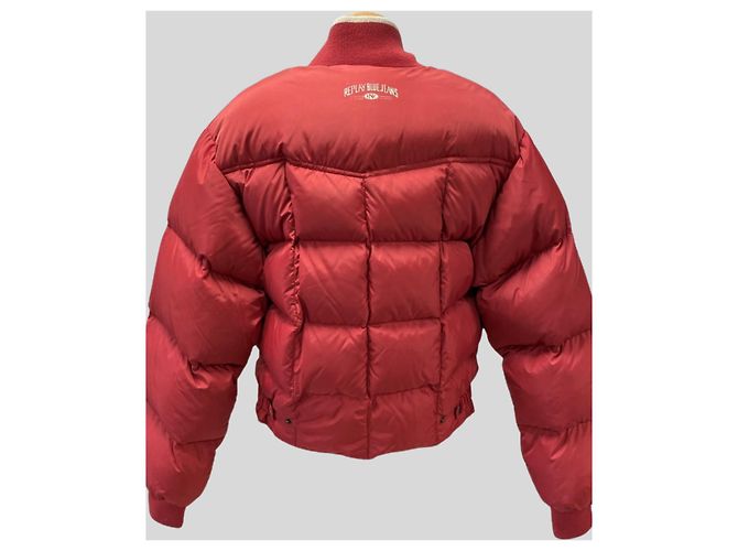 Autre Marque Plumífero Rojo de Mujer Roja - vista 2