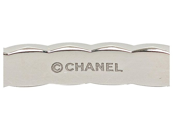 Bracciale Chanel Coco Crush in argento 18 carati con diamanti in oro bianco - vista 5