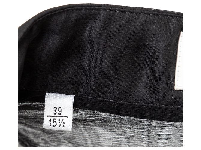 Camicia velata Saint Laurent Nero - vista 10