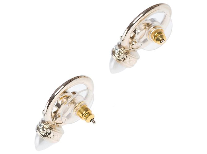 Gioielli CHANEL CC in metallo dorato - 101830 D'oro - vista 4