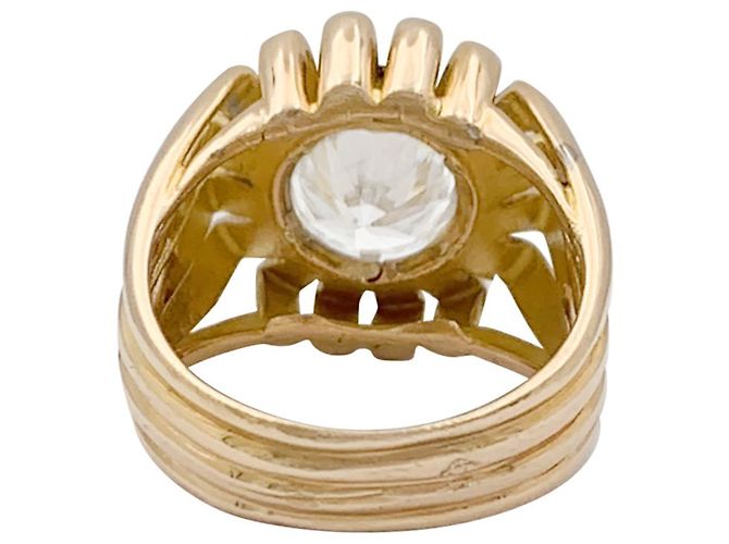 inconnue Diamant-Solitärring. - Ansicht 5
