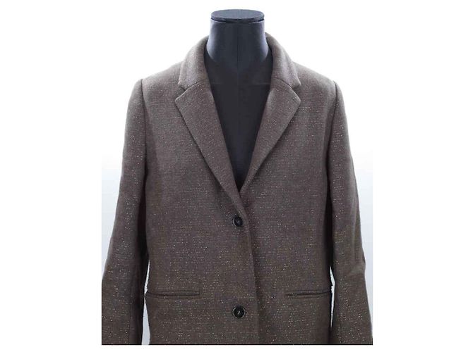 Des Petits Hauts Wool coat - view 2