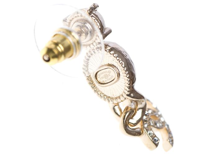 Gioielli CHANEL CC in metallo dorato - 101912 D'oro - vista 5