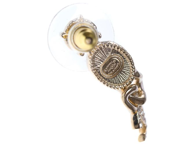 Gioielli CHANEL CC in metallo dorato - 101912 D'oro - vista 6