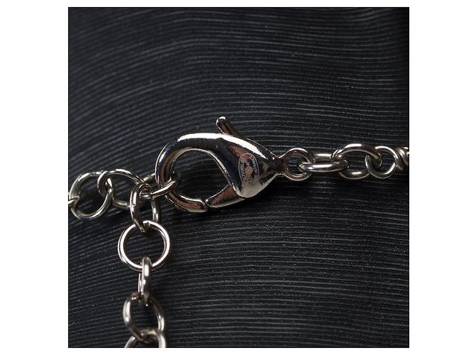 Gioielli CHANEL CC in metallo argentato - 101905 Argento - vista 5