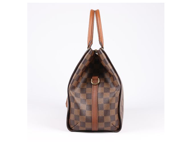 Borsa a mano Louis Vuitton Damier Greenwich 2Way in marrone N41337 Verde - vista 3
