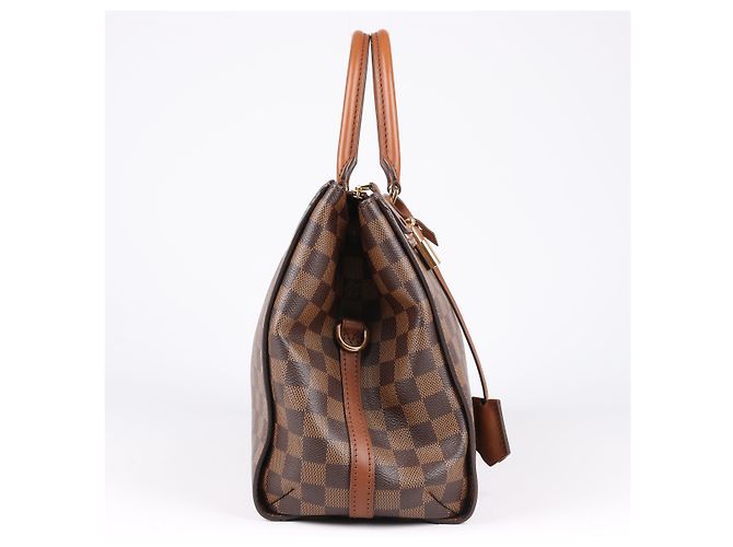 Borsa a mano Louis Vuitton Damier Greenwich 2Way in marrone N41337 Verde - vista 5
