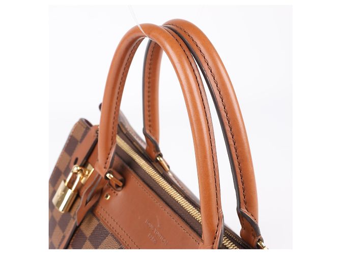 Borsa a mano Louis Vuitton Damier Greenwich 2Way in marrone N41337 Verde - vista 8