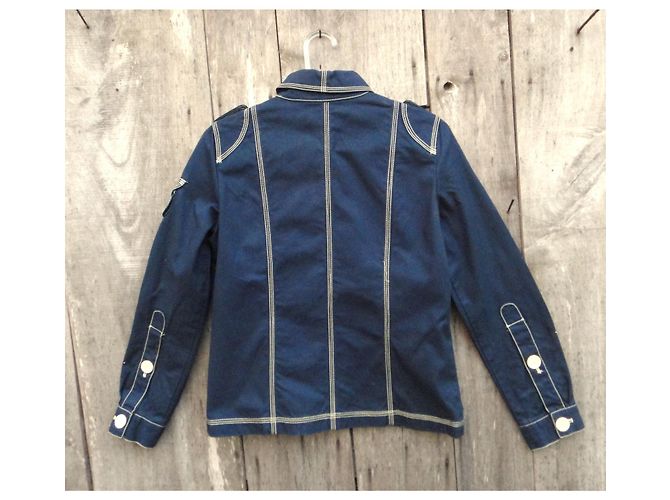 Giacca di jeans Marc by Marc Jacobs Blu navy Cotone - vista 2