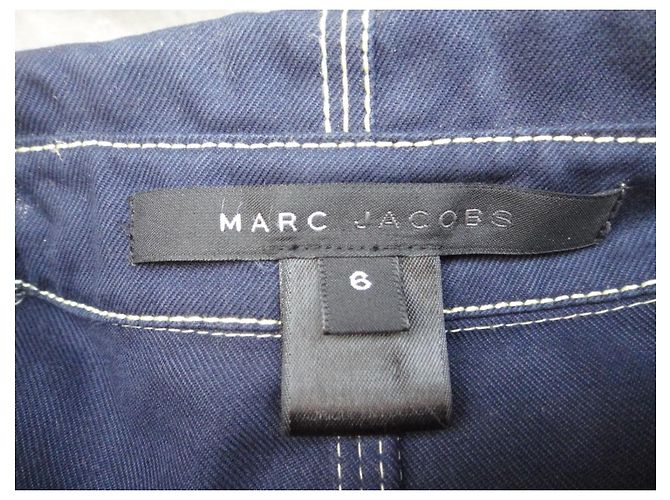 Giacca di jeans Marc by Marc Jacobs Blu navy Cotone - vista 3