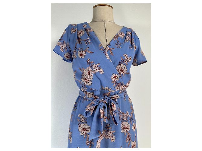 Abito floreale blu Ralph Lauren Multicolore - vista 2