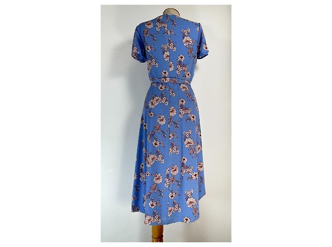 Abito floreale blu Ralph Lauren Multicolore - vista 4