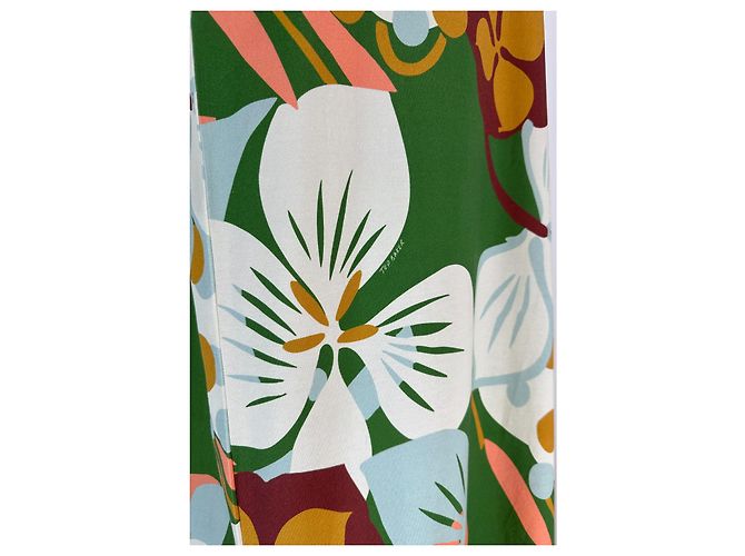 Vestido Ted Baker Lotye con estampado botánico y cuello halter Multicolor - vista 4
