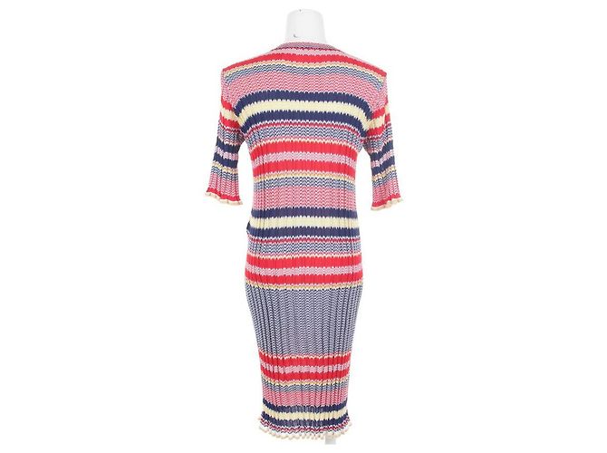 Vestido de punto a rayas Céline - vista 2