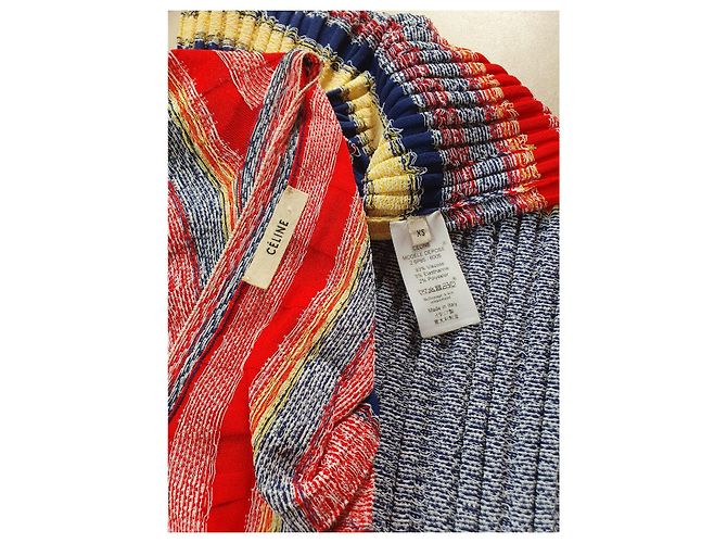Vestido de punto a rayas Céline - vista 4