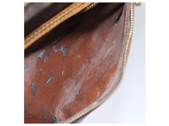 LOUIS VUITTON Pochette GM Marly Dragonne con monogramma M51825 LV Auth th4884 - vista 11