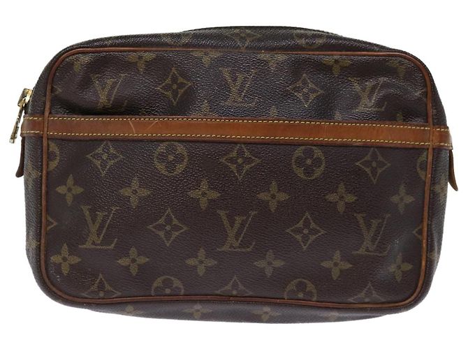LOUIS VUITTON Monogram Compiegne 23 Pochette M51847 LV Auth th4888 Monogramma - vista 13